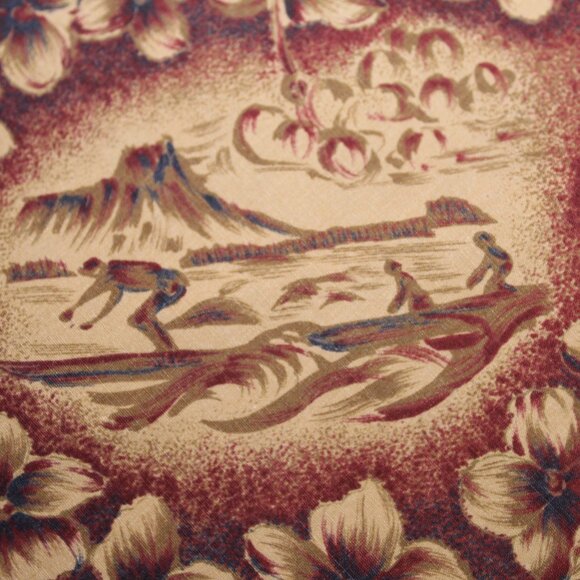 Vintage 1950’s-60’s aloha shirt made for Fredrick & Nelson Men’s Shop in Seattle - Picture 8 of 16